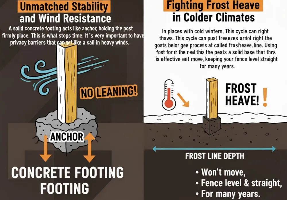 concrete for post stability