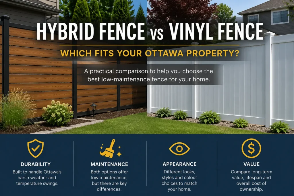 fence repair or replacement decision guide