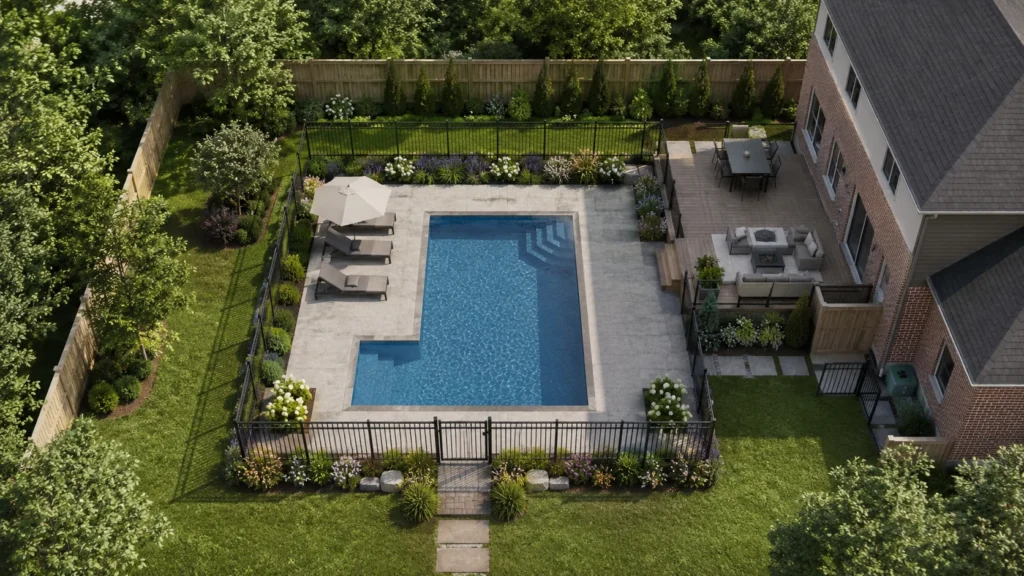 ottawa pool enclosure site plan